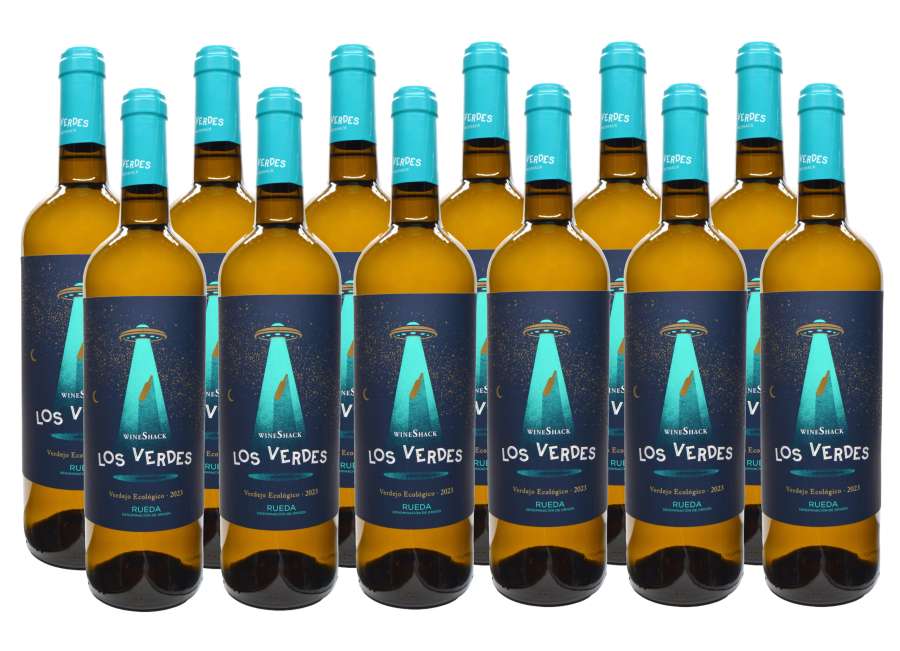  Los Verdes Verdejo Ecológico 2023 - 12 Botellas 75 CL.